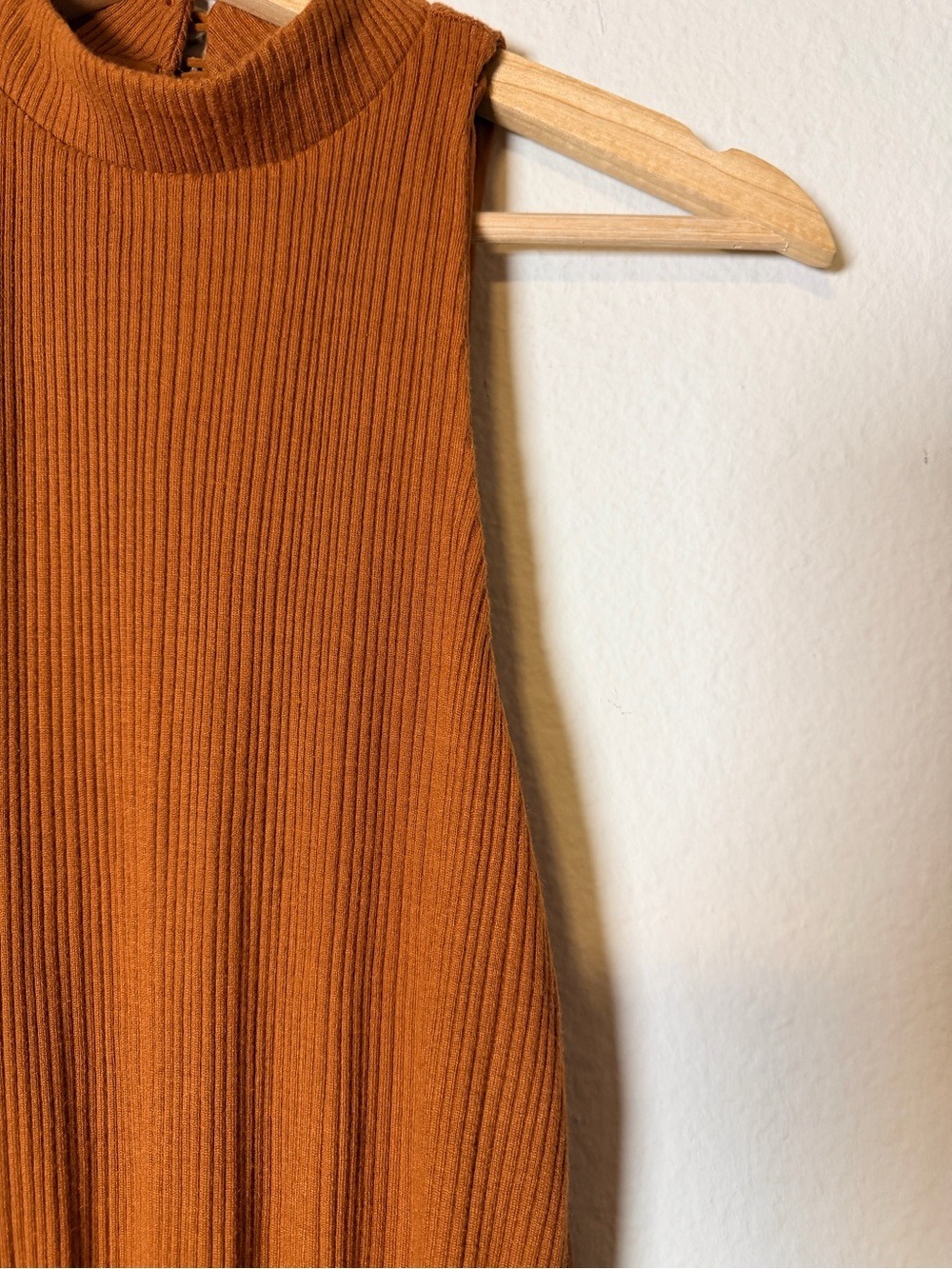 House of Harlow x REVOLVE Caro Terracotta Ribbed Jumpsuit Sofia Richie - Picture 7 of 11